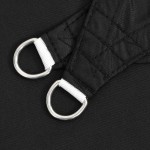 vidaXL Parasolar, negru, 2x2 m, țesătură oxford, pătrat vidaXL Parasolar, negru, 2x2 m, țesătură oxford, pătrat
