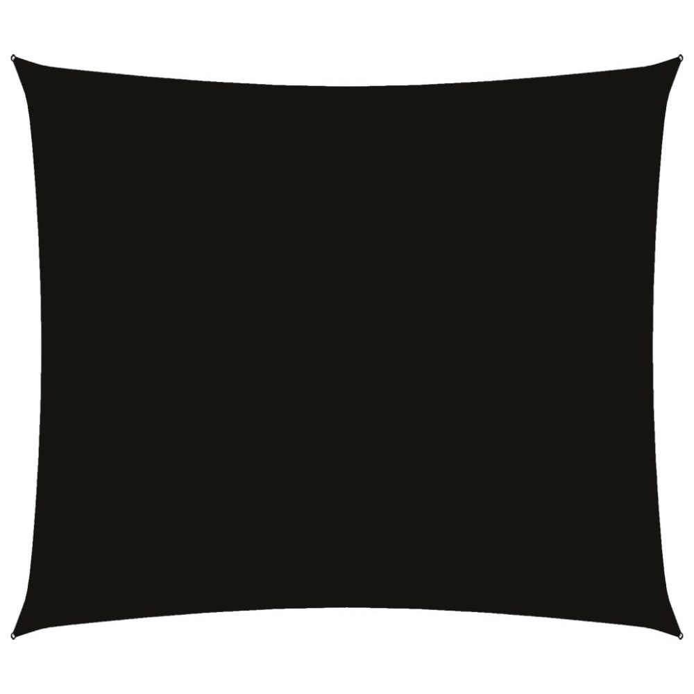 vidaXL Parasolar, negru, 2x2,5 m, țesătură oxford, dreptunghiular