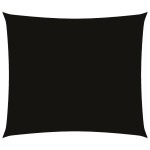 vidaXL Parasolar, negru, 2x2,5 m, țesătură oxford, dreptunghiular vidaXL Parasolar, negru, 2x2,5 m, țesătură oxford, dreptunghiular