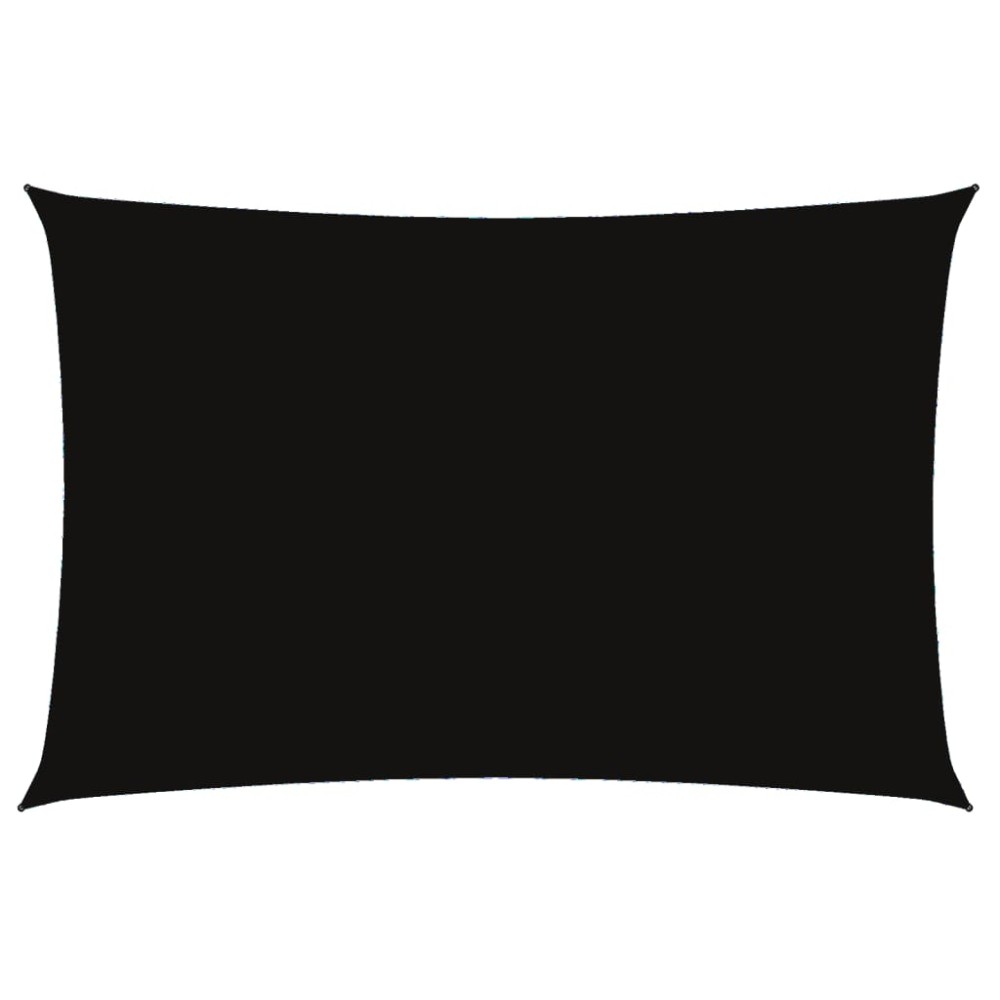 vidaXL Parasolar, negru, 2x4 m, țesătură oxford, dreptunghiular