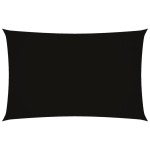 vidaXL Parasolar, negru, 2x5 m, țesătură oxford, dreptunghiular vidaXL Parasolar, negru, 2x5 m, țesătură oxford, dreptunghiular