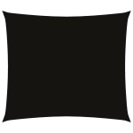 vidaXL Parasolar, negru, 2,5x3 m, țesătură oxford, dreptunghiular vidaXL Parasolar, negru, 2,5x3 m, țesătură oxford, dreptunghiular