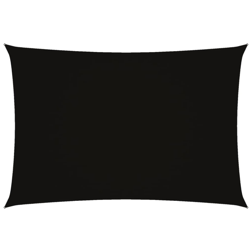 vidaXL Parasolar, negru, 2,5x4,5 m, țesătură oxford, dreptunghiular