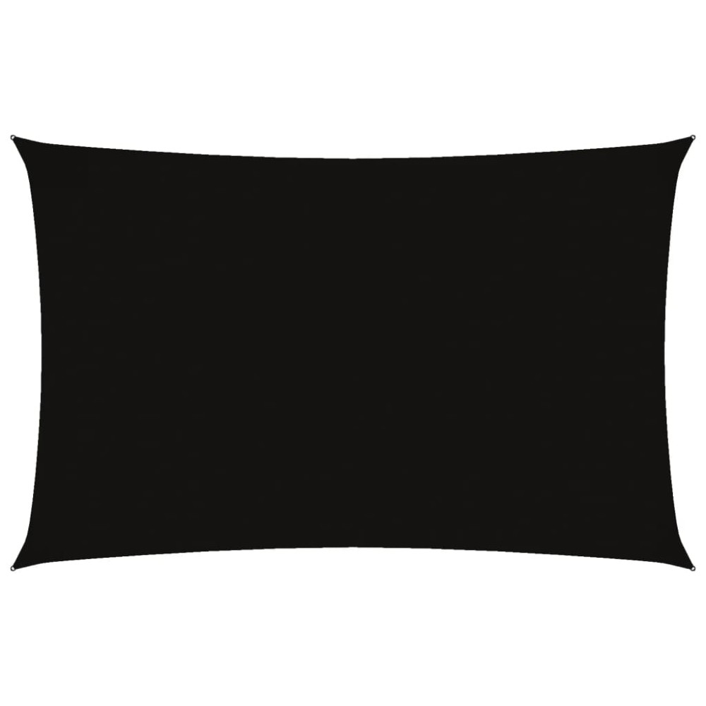 vidaXL Parasolar, negru, 2,5x5 m, țesătură oxford, dreptunghiular