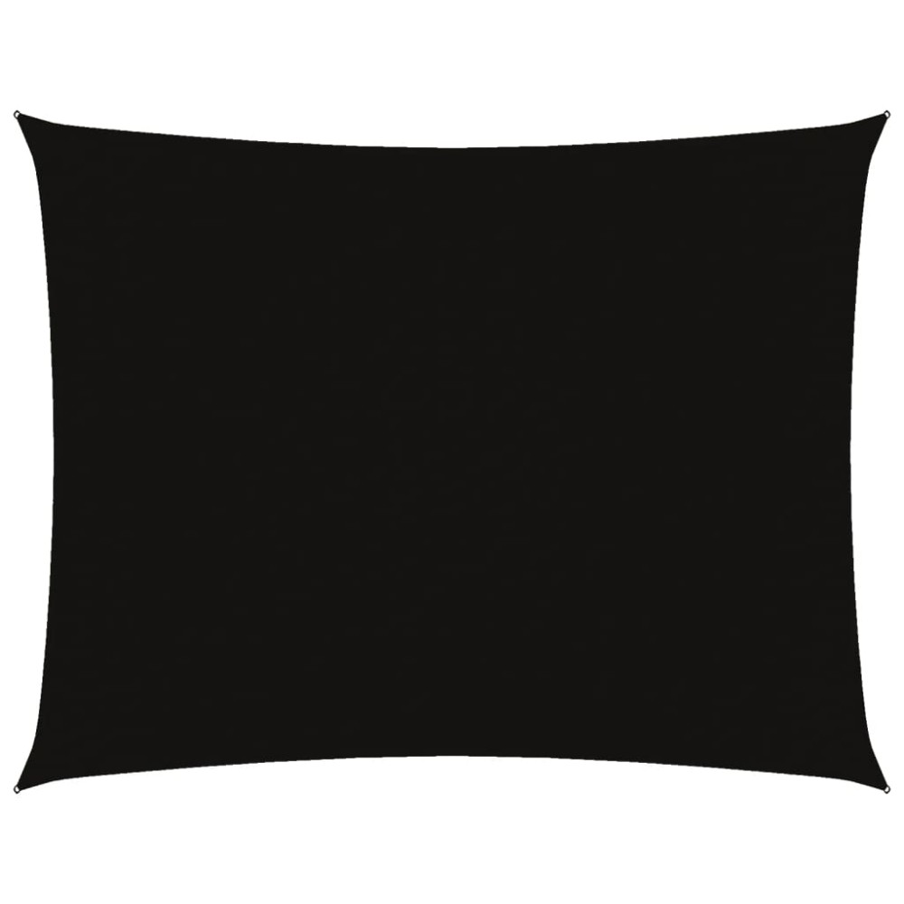 vidaXL Pânză parasolar, negru, 3x6 m, țesătură oxford, dreptunghiular