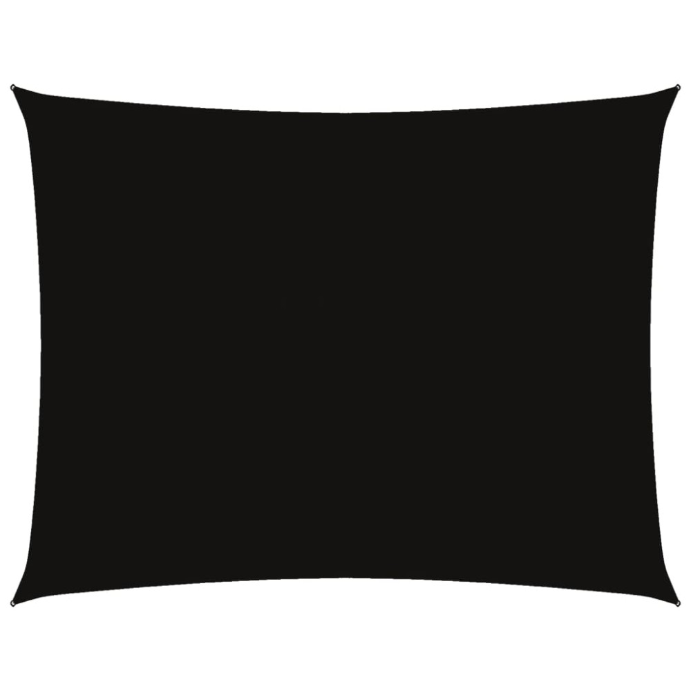 vidaXL Parasolar, negru, 3,5x4,5 m, țesătură oxford, dreptunghiular