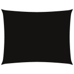 vidaXL Parasolar, negru, 3,5x4,5 m, țesătură oxford, dreptunghiular vidaXL Parasolar, negru, 3,5x4,5 m, țesătură oxford, dreptunghiular