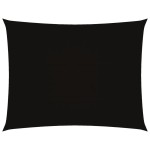 vidaXL Parasolar, negru, 3,5x5 m, țesătură oxford, dreptunghiular vidaXL Parasolar, negru, 3,5x5 m, țesătură oxford, dreptunghiular
