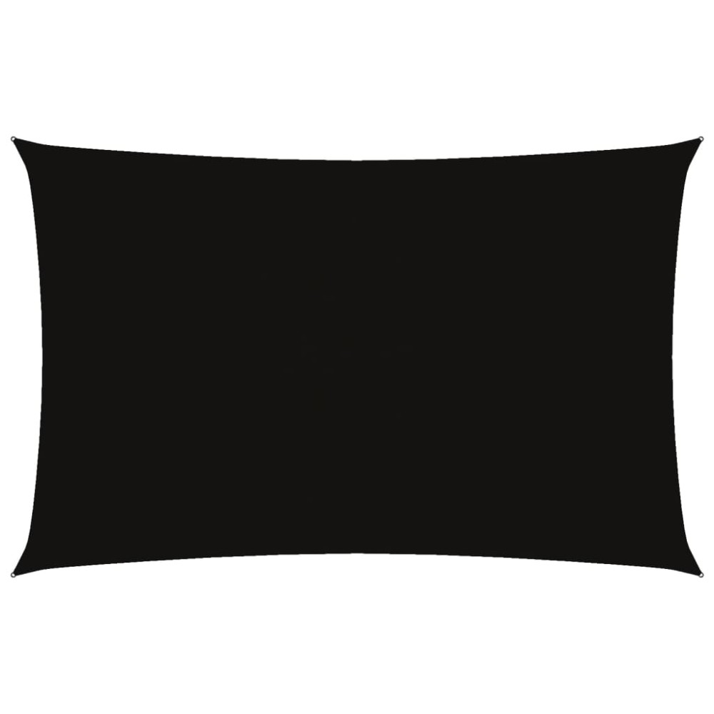 vidaXL Parasolar, negru, 5x8 m, țesătură oxford, dreptunghiular