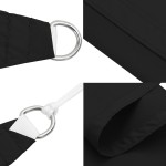 vidaXL Parasolar, negru, 5x8 m, țesătură oxford, dreptunghiular vidaXL Parasolar, negru, 5x8 m, țesătură oxford, dreptunghiular