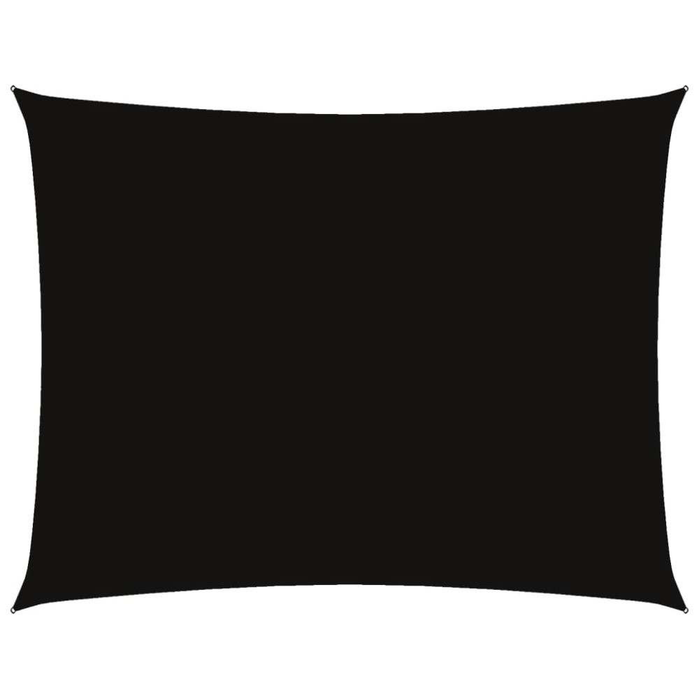 vidaXL Parasolar, negru, 6x7 m, țesătură oxford, dreptunghiular