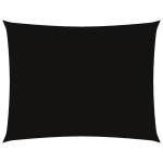 vidaXL Parasolar, negru, 6x7 m, țesătură oxford, dreptunghiular vidaXL Parasolar, negru, 6x7 m, țesătură oxford, dreptunghiular