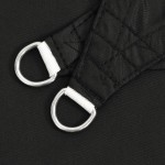 vidaXL Parasolar, negru, 4x5x6,4 m, țesătură oxford, triunghiular vidaXL Parasolar, negru, 4x5x6,4 m, țesătură oxford, triunghiular