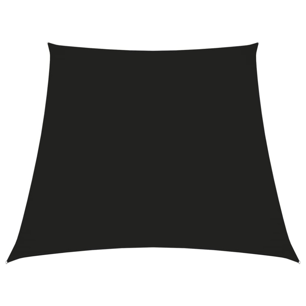 vidaXL Parasolar, negru, 2/4x3 m, țesătură oxford, trapez