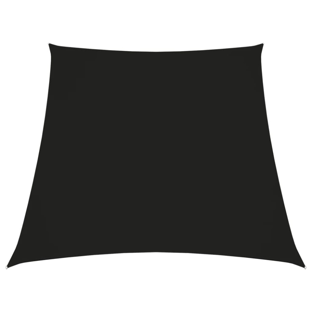 vidaXL Parasolar, negru, 3/5x4 m, țesătură oxford, trapez