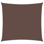 vidaXL Parasolar, maro, 3,6x3,6 m, țesătură oxford, pătrat vidaXL Parasolar, maro, 3,6x3,6 m, țesătură oxford, pătrat