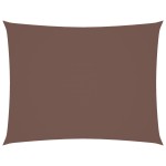 vidaXL Parasolar, maro, 2x3 m, țesătură oxford, dreptunghiular vidaXL Parasolar, maro, 2x3 m, țesătură oxford, dreptunghiular