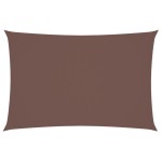 vidaXL Parasolar, maro, 2x4 m, țesătură oxford, dreptunghiular vidaXL Parasolar, maro, 2x4 m, țesătură oxford, dreptunghiular