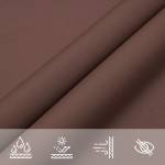 vidaXL Parasolar, maro, 2x5 m, țesătură oxford, dreptunghiular vidaXL Parasolar, maro, 2x5 m, țesătură oxford, dreptunghiular