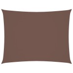 vidaXL Parasolar, maro, 2,5x4 m, țesătură oxford, dreptunghiular vidaXL Parasolar, maro, 2,5x4 m, țesătură oxford, dreptunghiular