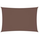 vidaXL Parasolar, maro, 2,5x4,5 m, țesătură oxford, dreptunghiular vidaXL Parasolar, maro, 2,5x4,5 m, țesătură oxford, dreptunghiular