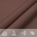 vidaXL Parasolar, maro, 2,5x4,5 m, țesătură oxford, dreptunghiular vidaXL Parasolar, maro, 2,5x4,5 m, țesătură oxford, dreptunghiular