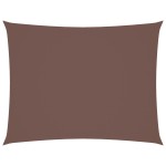 vidaXL Parasolar, maro, 3x4 m, țesătură oxford, dreptunghiular vidaXL Parasolar, maro, 3x4 m, țesătură oxford, dreptunghiular
