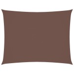 vidaXL Parasolar, maro, 4x5 m, țesătură oxford, dreptunghiular vidaXL Parasolar, maro, 4x5 m, țesătură oxford, dreptunghiular