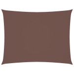 vidaXL Parasolar, maro, 6x8 m, țesătură oxford, dreptunghiular vidaXL Parasolar, maro, 6x8 m, țesătură oxford, dreptunghiular