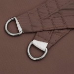 vidaXL Parasolar, maro, 3x3x4,24 m, țesătură oxford, triunghiular vidaXL Parasolar, maro, 3x3x4,24 m, țesătură oxford, triunghiular