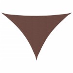 vidaXL Parasolar, maro, 3x4x5 m, țesătură oxford, triunghiular vidaXL Parasolar, maro, 3x4x5 m, țesătură oxford, triunghiular