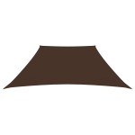 vidaXL Parasolar, maro, 3/4x3 m, țesătură Oxford, trapez vidaXL Parasolar, maro, 3/4x3 m, țesătură Oxford, trapez