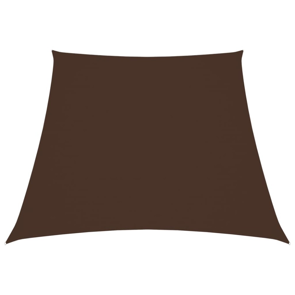 vidaXL Parasolar, maro, 3/4x3 m, țesătură Oxford, trapez