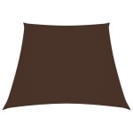 vidaXL Parasolar, maro, 3/4x3 m, țesătură Oxford, trapez vidaXL Parasolar, maro, 3/4x3 m, țesătură Oxford, trapez