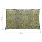 vidaXL Plasă de camuflaj cu geantă de depozitare, verde, 2x6 m vidaXL Plasă de camuflaj cu geantă de depozitare, verde, 2x6 m