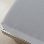 vidaXL Cearșaf de pat cu elastic, 2 buc., gri, 160x200 cm, bumbac vidaXL Cearșaf de pat cu elastic, 2 buc., gri, 160x200 cm, bumbac
