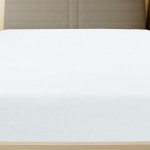 vidaXL Cearșaf de pat cu elastic, alb, 140x200 cm, bumbac vidaXL Cearșaf de pat cu elastic, alb, 140x200 cm, bumbac