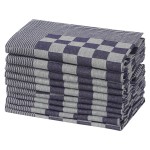 vidaXL Prosoape de bucătărie 20 buc. albastru și alb 50x70 cm bumbac vidaXL Prosoape de bucătărie 20 buc. albastru și alb 50x70 cm bumbac