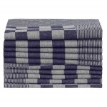 vidaXL Prosoape de bucătărie 50 buc. albastru și alb 50x70 cm bumbac vidaXL Prosoape de bucătărie 50 buc. albastru și alb 50x70 cm bumbac
