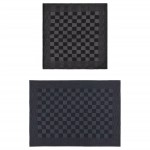 vidaXL Set de prosoape, 50 buc., negru și gri, bumbac vidaXL Set de prosoape, 50 buc., negru și gri, bumbac