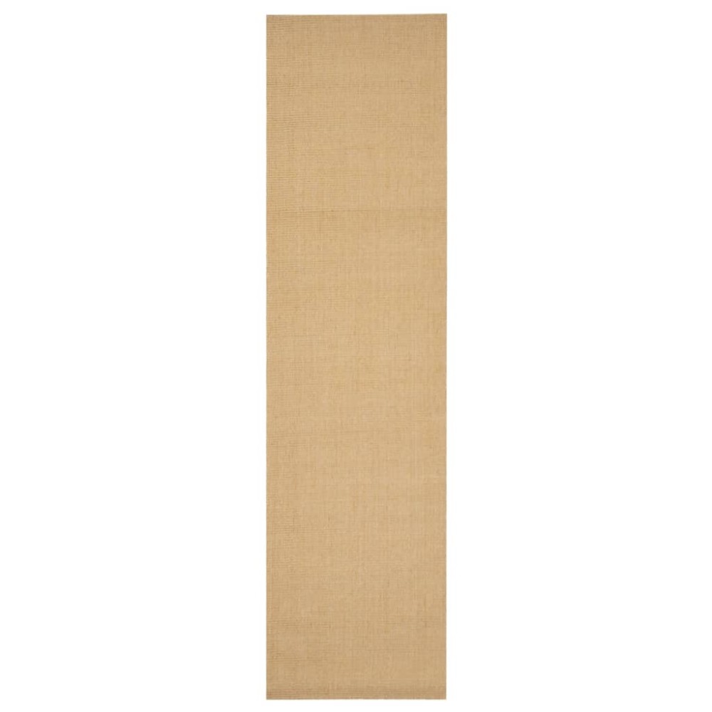 vidaXL Covor din sisal, natural, 66x250 cm