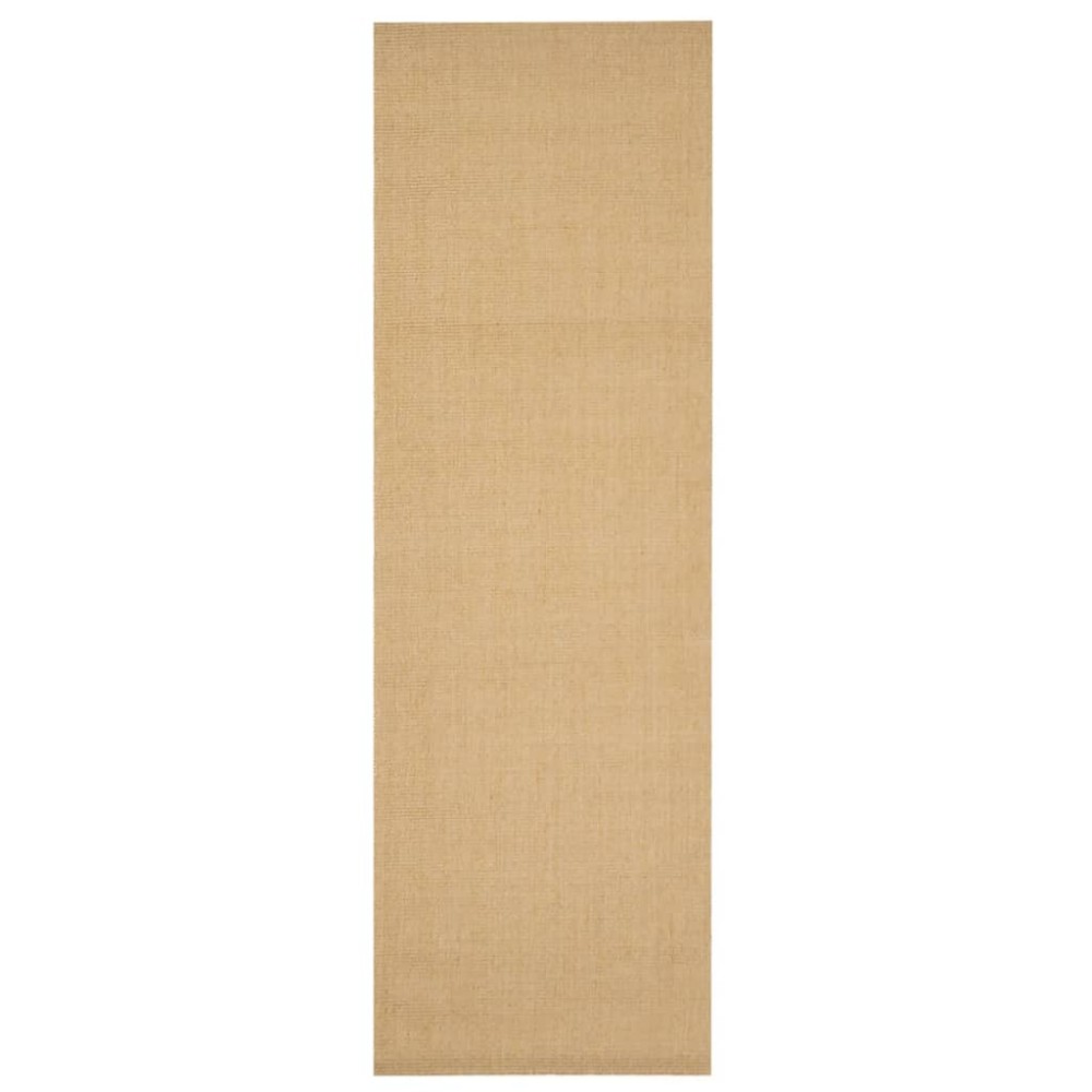 vidaXL Covor din sisal, natural, 80x250 cm
