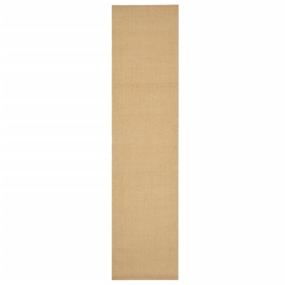 vidaXL Covor din sisal, natural, 80x350 cm