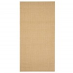 vidaXL Covor din sisal, natural, 100x200 cm vidaXL Covor din sisal, natural, 100x200 cm