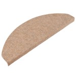 vidaXL Covorașe scări autoadezive, 15 buc., bej, 65x22,5x3,5 cm vidaXL Covorașe scări autoadezive, 15 buc., bej, 65x22,5x3,5 cm
