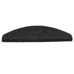 vidaXL Covorașe scări autoadezive, 15 buc., antracit, 65x22,5x3,5 cm vidaXL Covorașe scări autoadezive, 15 buc., antracit, 65x22,5x3,5 cm
