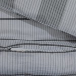 vidaXL Set cu husă de pilotă, gri, 140x200 cm, bumbac vidaXL Set cu husă de pilotă, gri, 140x200 cm, bumbac