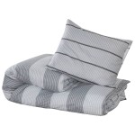 vidaXL Set cu husă de pilotă, gri, 260x220 cm, bumbac