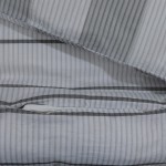vidaXL Set cu husă de pilotă, gri, 260x220 cm, bumbac