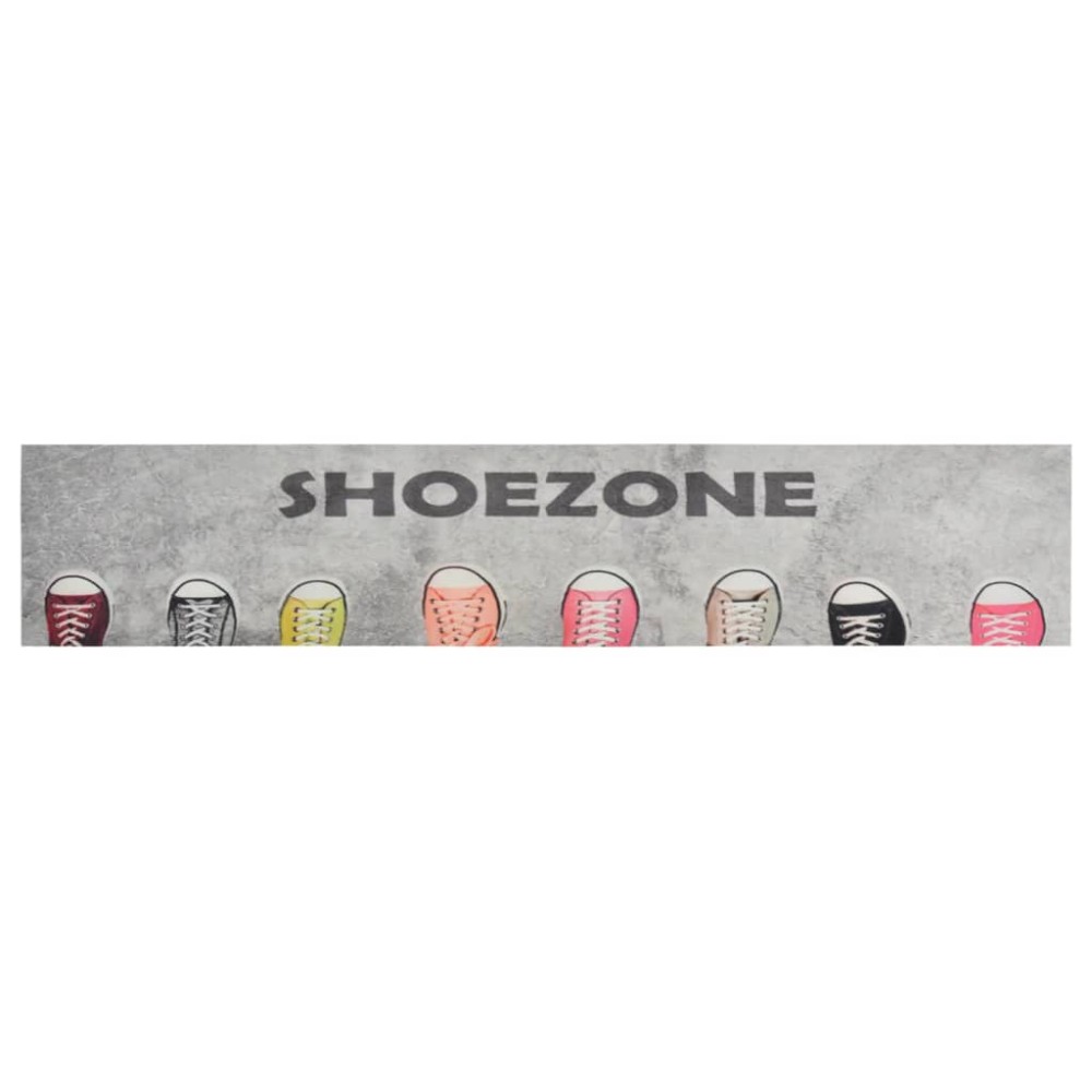 vidaXL Covor de bucătărie lavabil Shoezone, 60x300 cm, catifea